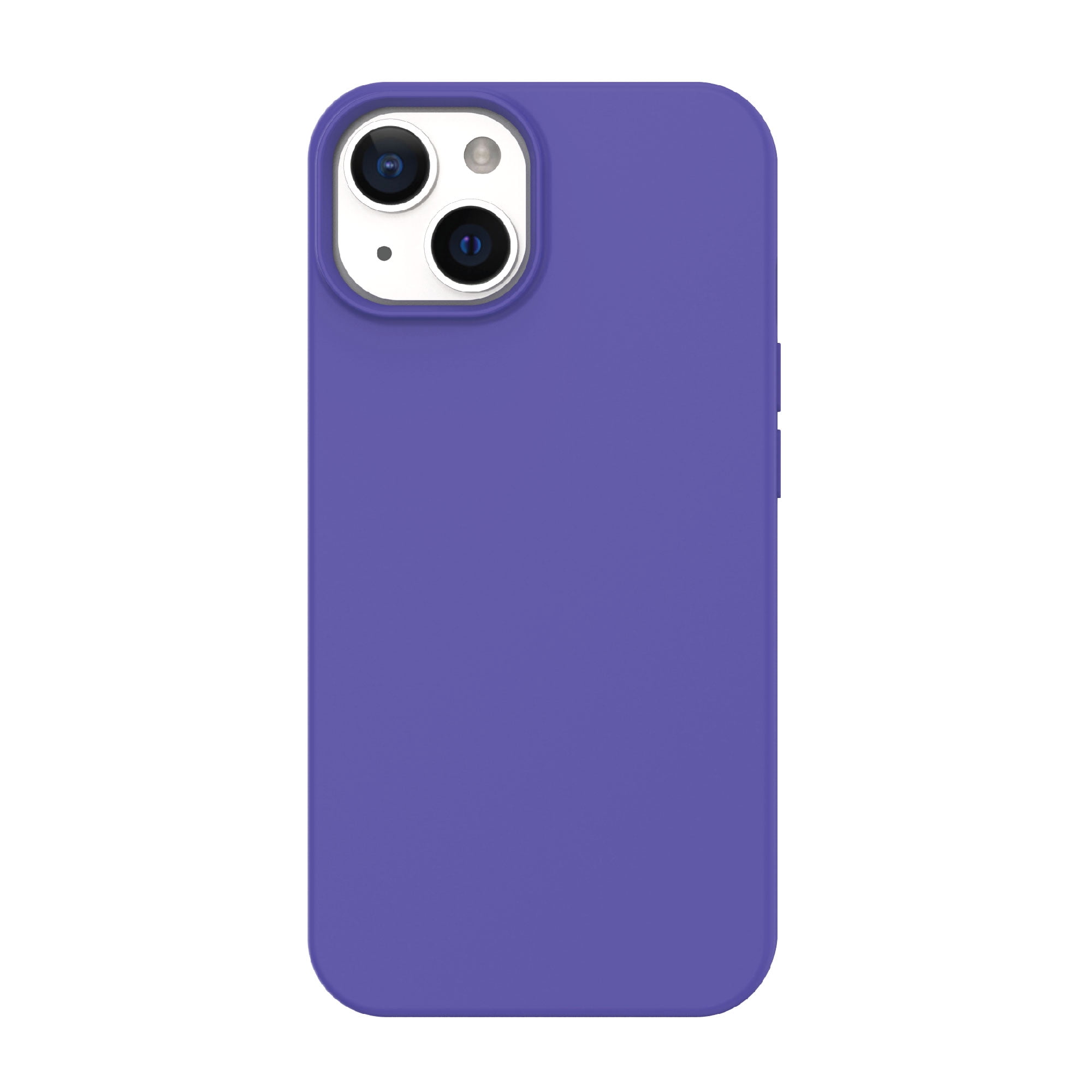 onn. MagSafe Compatible Silicone Phone Case for iPhone 14 / iPhone 13 - Purple