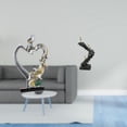 thumbnail image 2 of Figura de pareja besándose, estatua de pensador, estatua de escalera, adorno de escritorio coleccionable, figura abstracta de resina, artesanía para d, 2 of 8