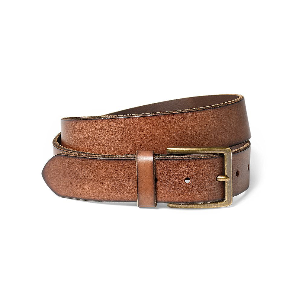 Eddie Bauer Eddie Bauer Men's Khaki Leather Belt