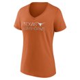 thumbnail image 2 of Women's Fanatics Texas Orange Texas Longhorns Iconic Perfect Conditions V-Neck T-Shirt, 2 of 3