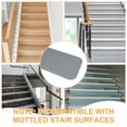 thumbnail image 3 of Stair Treads for Wooden Steps Indoor, 4 Pack 8" X 30" Non Slip Carpet Stair Treads with Reusable Adhesive for Kids Elders and Dogs, Surface Polyester TPR Backing Stair Runner Rugs, Light Grey, 3 of 8