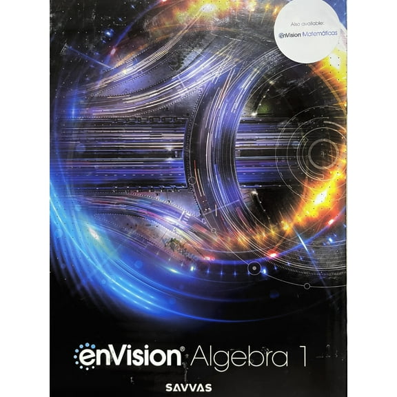 Pre-Owned ENVISION AGA COMMON CORE STUDENT EDITION ALGEBRA 1 GRADE 8/9 COPYRIGHT 2024