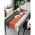 thumbnail image 2 of Modern Bohemian Rectangle Tablecloth, Colorful Minimalist Abstract Paisley Boho Waterproof & StainResistant Tablecloth, Washable Oil-proof Table Cover for Dining/Party/Wedding/Buffet 54x108 In, 2 of 9