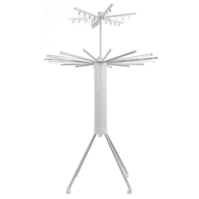 Foldable Tripod Clothes Drying Rack, Space Saving Aluminum Laundry Stand for Indoor and Outdoor Use