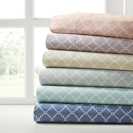 Comfort Classics Fretwork 100 Percent Cotton Sheet