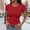 W-Red, variant on Adeawade Womens T Shirts Short Sleeve Solid Color Tops Round Neck Classic Tee Daily Wear Xs White