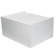 thumbnail image 2 of Mesa De Noche Buró Luz Led flotante Ensamblado Blanco, 2 of 8