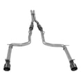 thumbnail image 2 of Flowmaster Exhaust System Kit 817788 Outlaw Cat Back System; Stainless Steel; With Mufflers; 2-1/2 Inch Diameter Pipe; Dual Exhaust With Dual Exit; Dual Split Rear Exit, 2 of 5