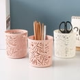 thumbnail image 4 of Ludlz Stationery Pencil Holder Hollow Cosmetics Storage Box Desktop Room Decoration, 4 of 7