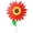 D001- Red, variant on Outdoor Decorations for Yard Sunflower Decor Garden Windmill Outdoor Backyard Patio Lawn Decorations 1 Pc