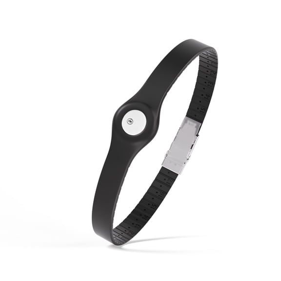 Divoti Black Contour Continuous Glucose Monitor Sensor Cover Armband, Compatible with Freestyle Libre 3