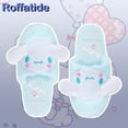 thumbnail image 4 of Roffatide Anime Cinnamoroll Slippers Plush Slippers Furry Indoor Slide Slipper Bedroom Shoes House floor Slipper, 4 of 5