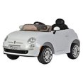 thumbnail image 1 of Best Ride on Cars 12V Fiat 500 Electric Ride on Car, White, 1 of 1
