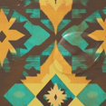 thumbnail image 4 of Yayeee Shower Curtain with Hooks 72"x72" Waterproof Fabric Bathroom Hanging Decor, Geometric Patterns, 4 of 5