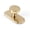Champagne Bronze, variant on Goo-Ki Champagne Bronze Cabinet Drawer Knobs with Backplate, Zinc Alloy Cabinet Handles for Dresser,Wardrobe,Cupboard, 6 Pack (6651-g031)
