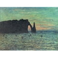 thumbnail image 1 of Monet "The Hollow Needle at Etretat" (1883) Glossy Poster, 1 of 2