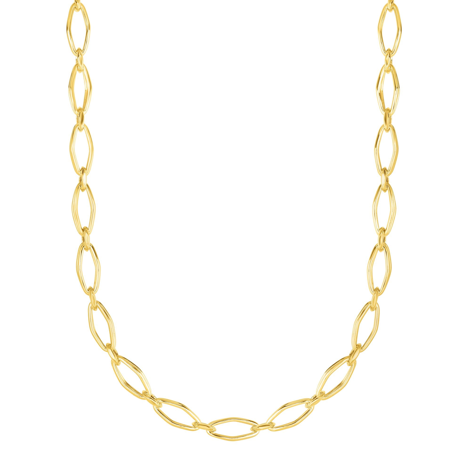 14K 14Kt White or Yellow Solid Gold 18" .7mm Dainty Curb Cuban Chain Spring Ring 14K 14Kt White or Yellow Solid Gold 18" .7mm Dainty Curb Cuban Chain Spring Ring