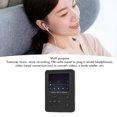 thumbnail image 3 of Reproductor de mp3 con, mp3 y Mp4 Music Player Con Radio FM, Grabadore de Voz y Libro de E, Reproductores de audio con auricularios para niñas, admite Hasta 64, 3 of 7