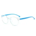 thumbnail image 1 of Kids Anti-blue Light Glasses Children Boys Girls Transparent Round Computer Goggles Eye Protection Ultralight Frame Eyewear Blue, 1 of 6