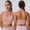 A1_Light Pink, variant on VISALY Push Up Sports Bras Halter Open Back Sports Bra Built-In Pads Seamless Stretch Crop Tank Top Breathable Slim Fit Workout Yoga Athletic Vest No Show Halter Workout Top Built In Bra Beige L