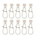 thumbnail image 4 of S SERENABLE 10 Pieces Fishing Line Sinker Slides Fishing Tackle Sinker Weights Connector White, 4 of 9