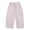 O-Pink4758, variant on CUZIBR Kids Baby Girl Minimalist Striped Pants Slacks Trousers Daily Elastic Waist Pants Breathable Dailywear For Toddler