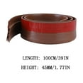thumbnail image 2 of Soundproofing for Doors 45Mm/1M Door Bottom Sound Insulation Strip Self-Adhesive Door Seal Glass Door and Window Windproof and Waterproof Seal Door Strips for Bottom Of Door, 2 of 3