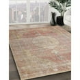thumbnail image 2 of Ahgly Company Indoor Rectangle Traditional Orange Salmon Pink Persian Area Rugs, 7' x 10', 2 of 6