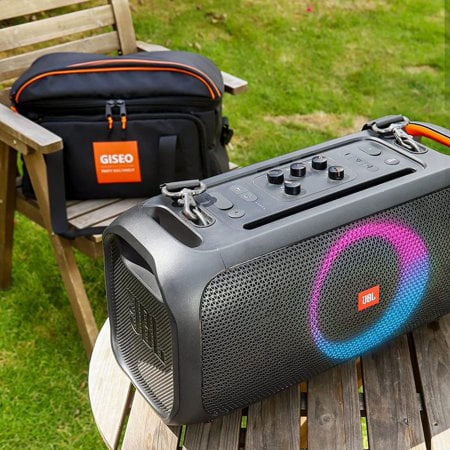 Speaker Bag Rugged Speaker Bag Carry Case Compatible with JBL Party Box Series, Portable Speaker Carry Tote Bag Backpack (for JBL Partybox on The go)