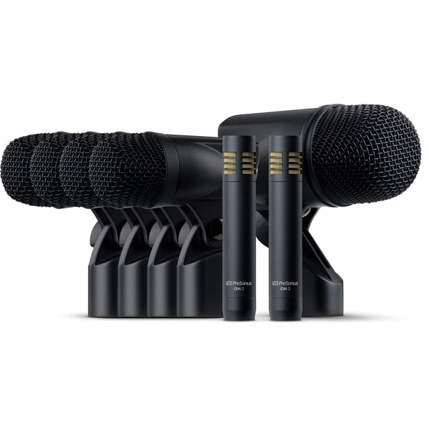 Set de micrófonos de batería PreSonus DM-7 para grabación y sonido en vivo