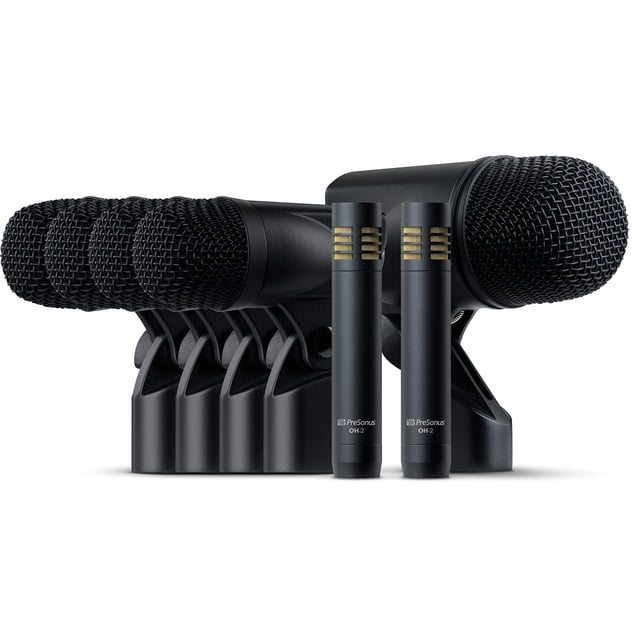 Set de micrófonos de batería PreSonus DM-7 para grabación y sonido en vivo