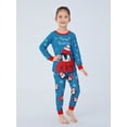 thumbnail image 6 of Christmas Pajamas for Family PJS Matching Sets Cotton Two Piece Pajamas Sets Top and Pants Funny Prints Sleepwear, 6 of 10