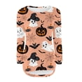 thumbnail image 4 of IMENGL Fashionable casual printed pullover with pockets plush, Yellow M, Size M-4XL, 4 of 5