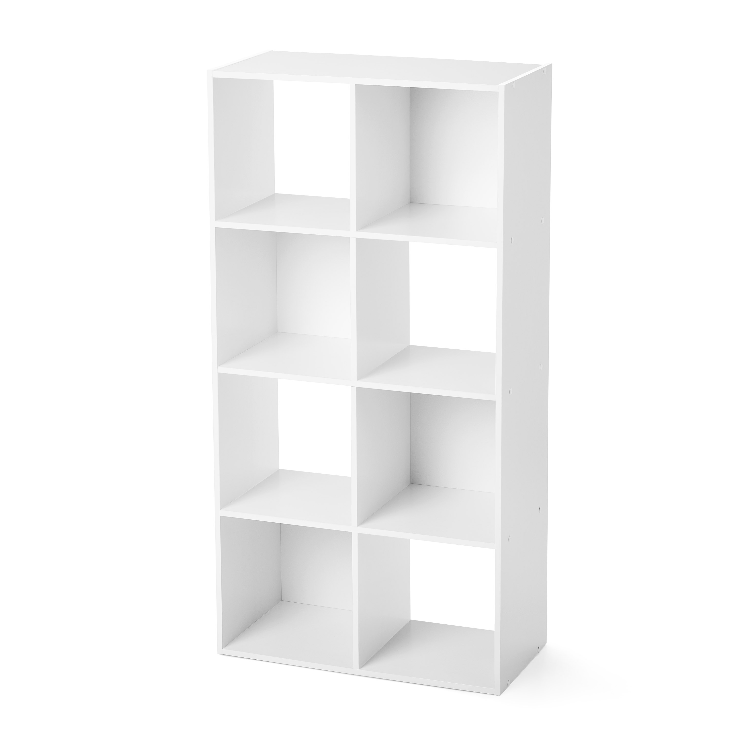 Mainstays 8-Cube Storage Organizer, White photo 3