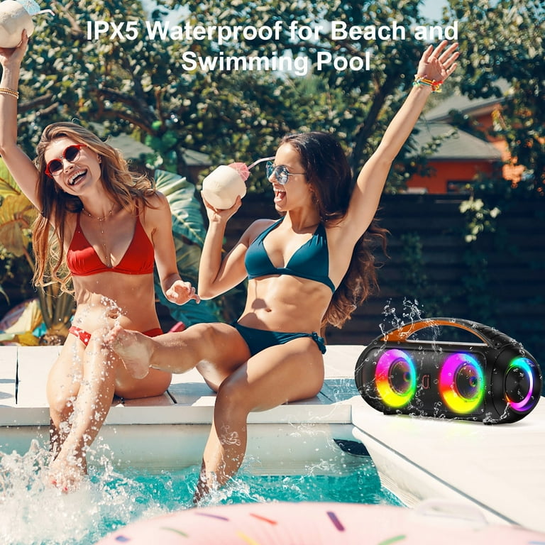 JYX, Party Speaker, Waterproof Outdoor Bluetooth, Portable Boombox