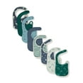 thumbnail image 2 of Hanes Baby Boys' 8-Pack Bibs - blue/aqua, one size, 2 of 2