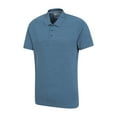thumbnail image 3 of Mountain Warehouse Mens Dawnay Textured Pique Polo Shirt, 3 of 5
