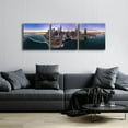 thumbnail image 3 of Epic Art 'Colorful Fall in Chicago' by Epic Portfolio, Acrylic Glass Wall Art, 3 Piece Set, 72" x 24", 3 of 8