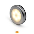 thumbnail image 4 of Moyic Luces nocturnas LED de montaje en pared, armario, escalera, Sensor de movimiento, luz alimentada por batería, lámpara de dormitorio para Iluminación y accesorios tipo 4 3 piezas Moyic HA061460-11B, 4 of 6