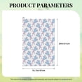 thumbnail image 4 of Lsque Cute Poodle Dog Premium Golf Towel - Ultra Absorbent and Quick Drying Microfiber Towel with Carabiner - Gift for Men -24" X 16", 4 of 8