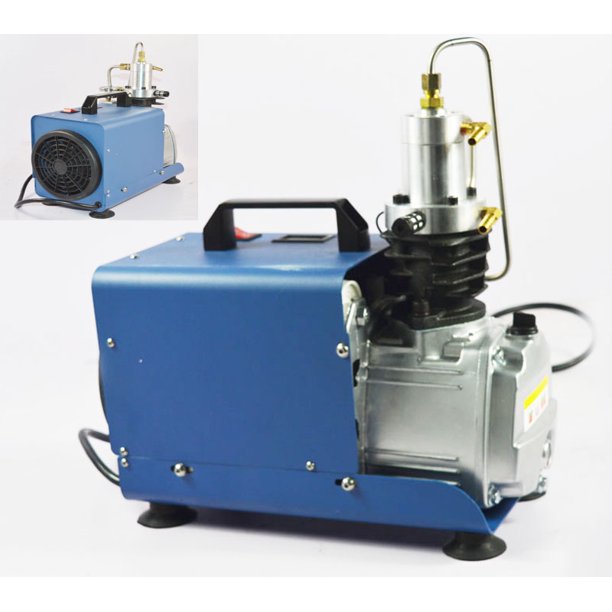INTBUYING First 30MPA High Pressure Electric Air Compressor for Paintball PCP 110V 022450