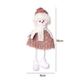 thumbnail image 2 of Muñecas Santa Muñeco De Nieve Muñeco Cervatillo Colgante Árbol De Navidad Regalos Colgantes Para La Familia Minnieouse HA042989-02, 2 of 6