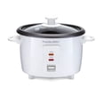 Proctor Silex Rice Cooker & Food Steamer, 8 Cups Cooked (4 Cups
