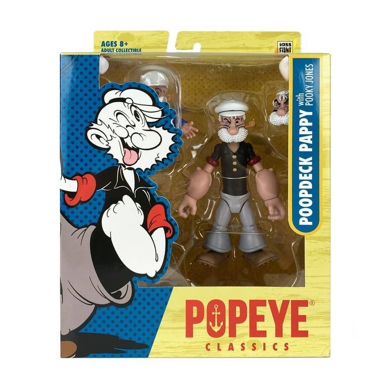 ZCWO zcworld popeye poopdeck pappyプープデック Boss Fight Studio Poopdeck Pappy Popeye Classics Wave 2