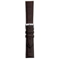 thumbnail image 2 of Morellato Bolle (Ec) Watch Strap - Dark Brown - 14mm - Chrome-plated Stainless Steel Buckle - MORELLATO 1930 Collection, 2 of 10