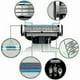 thumbnail image 3 of 16pcs For Gillette Mach 3 Razor Blades Stainless Steel Blades Replacments, 3 of 5