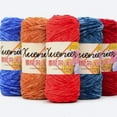 thumbnail image 5 of OOKWE 100g Chenille Velvet Yarn Wram Solid Color Hand-Knitted Thick Crochet Thread, 5 of 19