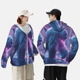 thumbnail image 4 of Lsque Mystical White gorilla Jungle UPF 50+ Lightweight Sun Protection Men's Women's Long Sleeve Shirt, Hoodie Performance -XX-Large, 4 of 9