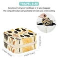thumbnail image 5 of Thanksgiving Leaves Travel Portable Square Jewelry Box Organizer for Girls and Women with Ring Earring Necklace Bracelet Storage Display Case Holder, 5 of 6