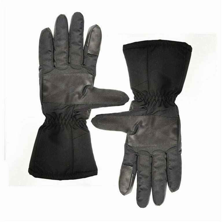 Leather Waterproof Motorcycle Winter Gloves for Men Women Warm Thermal Guantes  Moto Invierno Hombre Impermeable Gant